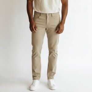 Joe's Jeans Slim Fit British Khaki 5-Pocket Pants 32